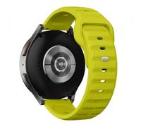 MURVE 22mm 20mm cinturino in silicone per GTR 4/GTS 4 cinturino traspirante per Samsung Galaxy Watch 5/4/3 per Huawei Watch 4/3/GT3-2 Pro cinturini(Green,For 22mm)