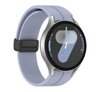MURVE Cinghia di silicone originale per samsung galaxy orologio 6 cassic 43mm 47mm 5pro da 45 mm orologio Fe 4 5 6 7 40 44 mm Bracciale a fibbia magnetica Bracciale(Ligth Blue-B,Watch 7 40 44)