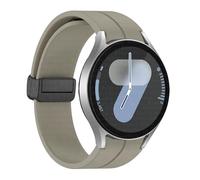 MURVE Cinghia di silicone originale per samsung galaxy orologio 6 cassic 43mm 47mm 5pro da 45 mm orologio Fe 4 5 6 7 40 44 mm Bracciale a fibbia magnetica Bracciale(Titanium Gray-B,Watch 7 FE)