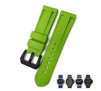 MURVE Cinturino in gomma da 22 mm, 24 mm, 26 mm, per cinturino sportivo mimetico impermeabile colorato, 24mm, Agata