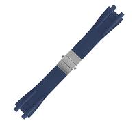 MURVE Cinturino in gomma siliconica per orologio Ulysse Nardin Sport all'aria aperta, impermeabile, cinturino da polso di ricambio per orologi, 26mm, Agata