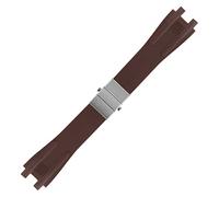 MURVE Cinturino in gomma siliconica per orologio Ulysse Nardin Sport all'aria aperta, impermeabile, cinturino da polso di ricambio per orologi, 26mm, Agata