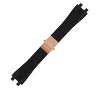 MURVE Cinturino in gomma siliconica per orologio Ulysse Nardin Sport all'aria aperta, impermeabile, cinturino da polso di ricambio per orologi, 26mm, Agata
