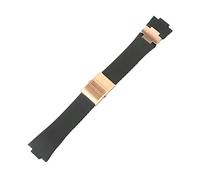 MURVE Cinturino per orologio cinturino in silicone per Ulysse-Nardin Marine cinturino in gomma impermeabile orologio sportivo 25 x 12 mm uomo orologi sportivi, 25*12mm, Agata