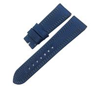 MURVE Cinturino sportivo in tela e pelle, per Panerai Sommergibile Luminor PAM 24 mm 26 mm, cinturino in tessuto di nylon per orologio da 22/24 mm accessori di ricambio, 24mm, Agata