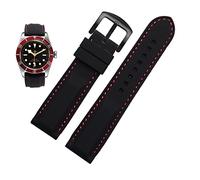 MURVE Uomini Silicone Cinturino 20mm 22mm 24m Per MIDO citizen omega sport Cinturino di Ricambio in Gomma Rosso Blu Arancione Bianco morbido braccialetto, 22mm, Agata
