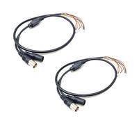 MURYE Cavo del collegamento della telecamera di sicurezza di 11 Pin che caratterizza le macchine fotografiche di BNC dell'alimentazione di input di OSD che sostengono l'input di potere e il