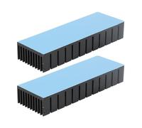 MURYE Dissipatore di calore di alluminio di servizio 120mm lunghezza 40mm larghezza 20mm altezza per la gestione termica LED dissipatore di calore