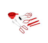 MURYE Forniture per inscatolamento in acciaio antiruggine 6PCS Apri Barattolo Coperchio Sollevatore Bolla Strumento Resistente al Calore Accessori da Cucina Per Marmellate Fatte A Mano Sottaceto
