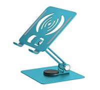 MURYE Supporto per computer regolabile Staffa pieghevole per tablet per scrivania Supporto per computer girevole a 360 gradi per telefoni cellulari Tablet Dissipazione del calore Supporto per notebook