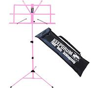 Mus2 KEEPDRUM PK Note staender - Leggio rosa rosa facile montaggio kindgerecht Tragetasche KEEPDRUM