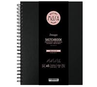 MUSA Imago - Blocco da disegno a spirale, formato A5, 15,2 x 21 cm