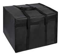 musbus borsa sacco grande, riutilizzabile, per alimenti refrigerati e isolati, ideale per la spesa della spesa (nero) Borsa termica termica frigorifero per picnic, 1链接黑色外卖包