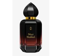 Musc Makkah, Eau de Parfum de Luxe, Flacone in Vetro Nero e Oro, 65 ml