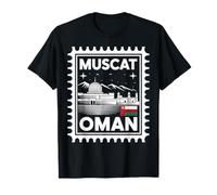 Muscat Oman Francobollo Souvenir di Viaggio Maglietta