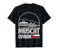 Muscat Oman Scenic Arch Viaggio Souvenir Maglietta