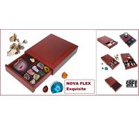 Muscheln-Sammelkassette-Echtholz-SAFE-6880-NOVA-FLEX-Exquisite-260x207x55mm