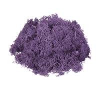Muschio Artificiale 3oz, Per Decorazione Viola Scuro