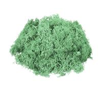 Muschio Artificiale 4.6oz Per Decorazione, Muschio Finto Color Ciano Chiaro