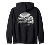Muscle Car americana d'epoca, classico retrò, anni '60 e '70, amante delle auto Felpa con Cappuccio