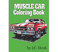 Muscle Car Coloring Book