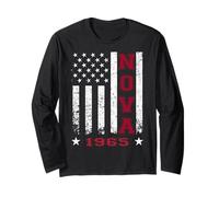 Muscle Car Jersey Style Nova 65 1965 Classic Old School Maglia a Manica