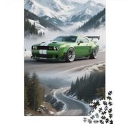 Muscle Car Puzzle 1000 Pezzi Per Adulti, Pixel Art Reale, Esperienza Trasformativa, Design Da Incorniciare 1000pcs (75x50cm)