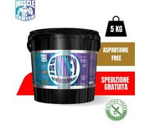 Muscle Center 100% ISO WHEY Kg 5 Siero latte zero glutine proteine in polvere