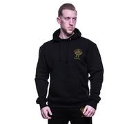 Muscle Gym Felpa a Maniche Lunghe (Nero, XL)