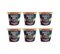 Muscle Mac De alto valor proteico de los macarrones y queso Microondas Copa, 6 Copas
