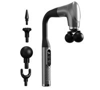 Muscle Massager, Electric Double-Head Deep Tissue Massager, Powerful Handheld Muscle Relaxation Device for Back, Shoulders, Legs, Spine, Men, Women, Seniors, Adults, Home Use, Travel, and Recovery