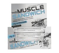 Muscle Sandwich Bar Barrette Proteiche - Box 12 x 56g - Gusti Vari