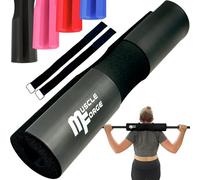 MuscleForge Cuscino Bilanciere per Hip Thrust e Squat - Barbell Pad Imbottito con 2 Cinghie Antiscivolo - Protezione Collo e Spalle - Cuscinetto Palestra per Affondi e Spinte Dell'Anca