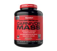 MuscleMeds Carnivor™ Mass 100% Beef Protein Mass Gainer (2646 g, Fudge al Cioccolato)