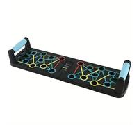 MUSCLEPLATE - Tavola per flessioni push-up, pieghevole, multifunzione, per allenamento completo e flessioni efficaci; maniglie per flessioni | MUSCLEPLATE