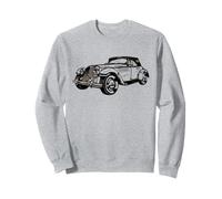 Muscolo della vecchia scuola: Auto d'epoca Muscle Car Classic Felpa
