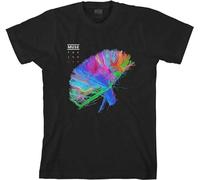 Muse Unisex T-Shirt: 2nd Law Album (Small) - Large - Black - Unisex