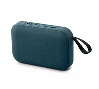 MUSE Altoparlante Bluetooth portatile, blu, maneggevole e compatto, con potenza di uscita da 5 W, adatto per laptop, tablet e smartphone