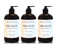 Muse Apothecary Hand Ritual - Sapone per le mani aromatico e nutriente, arricchito con oli essenziali naturali per aromaterapia - Confezione da 3