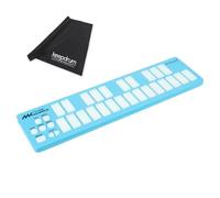 Muse Kinetics K-Board Aqua MIDI Controller blu con panno in microfibra Keepdrum