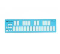Muse Kinetics K-Board-C | Tastiera USB MPE MIDI a 25 tasti colorata con USB-C (Aqua)