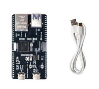 Muse LAB nanoCH32H417 - Scheda di sviluppo con microcontrollore RISC-V, USB 3.0 SuperSpeed 5Gbps, Ethernet, open source (scheda di sviluppo con cavo di tipo C da 1 metro)