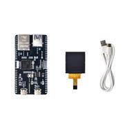 Muse LAB nanoCH32H417 - Scheda di sviluppo con microcontrollore RISC-V, USB 3.0 SuperSpeed 5Gbps, Ethernet, open source (scheda di sviluppo + cavo Type-C + schermo da 1,54 pollici)
