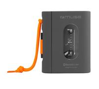 Muse, Lettore Cassette Portatile con Bluetooth e Jack 3.5mm, Nero