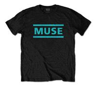 Muse Light Blue Logo ufficiale Uomo maglietta unisex