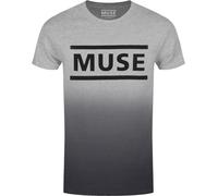 Muse Logo (Wash Collection) White M Maglietta