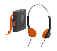 MUSE M-136WM, / Walkman AURICOLARI, Arancione, Nero