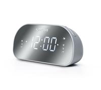 Muse M-170CMR Radio portatile Orologio Digitale Specchio, Bianco - Nouvo
