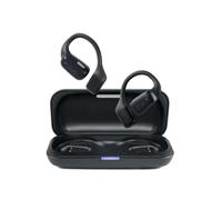 MUSE M-228 AC - Auricolari Bluetooth aperti con linea d'aria, auricolari aperti Bluetooth 5.4, custodia di ricarica, fino a 24 ore di autonomia, 8 ore per auricolare, USB-C, auricolari wireless con