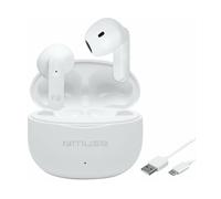MUSE Cuffie Bluetooth - Resistente agli spruzzi d'acqua/Portata 10 metri - Qualità del suono di prima classe / 4 ore di riproduzione musicale senza interruzioni, compatibile con laptop, cellulare,